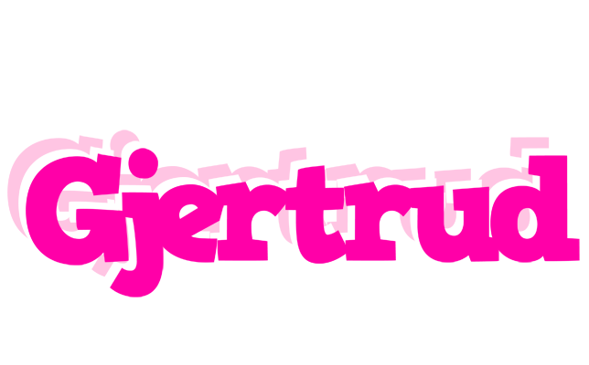 Gjertrud dancing logo