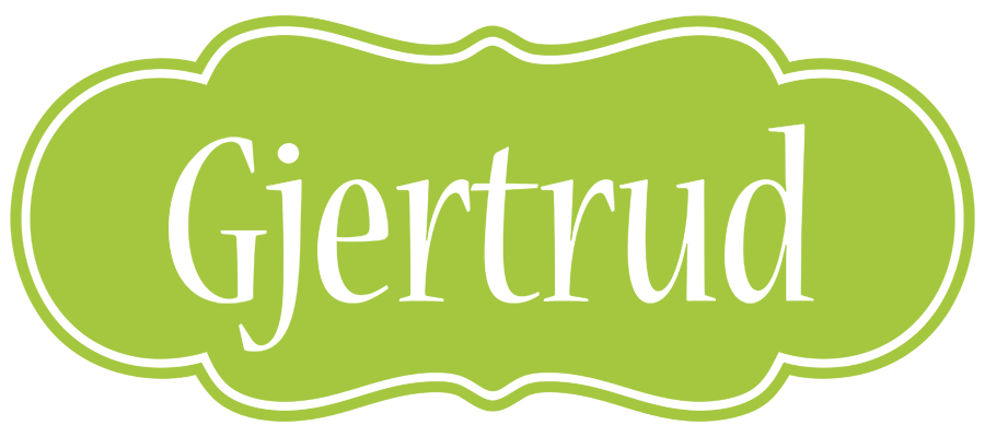 Gjertrud family logo