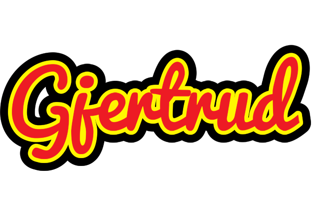 Gjertrud fireman logo