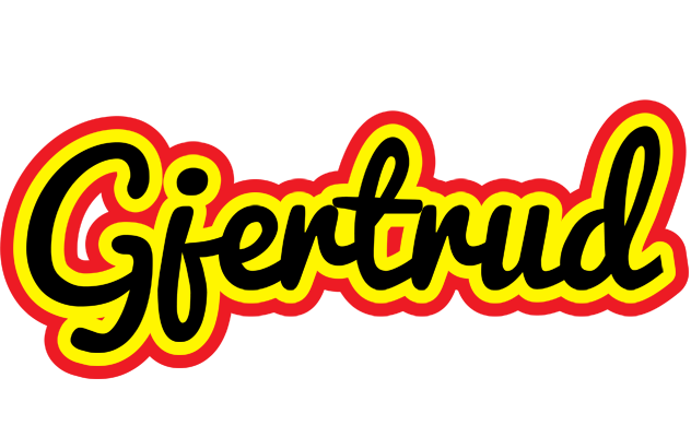 Gjertrud flaming logo