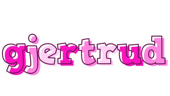 Gjertrud hello logo