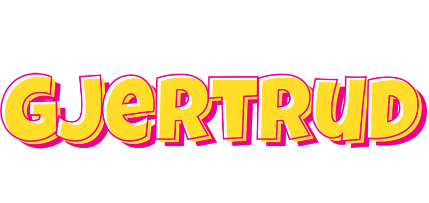 Gjertrud kaboom logo