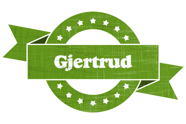 Gjertrud natural logo