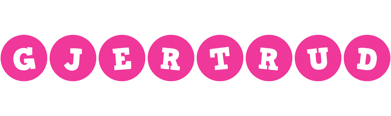 Gjertrud poker logo