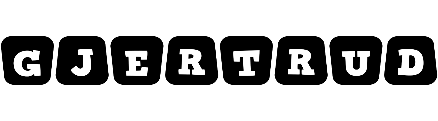 Gjertrud racing logo