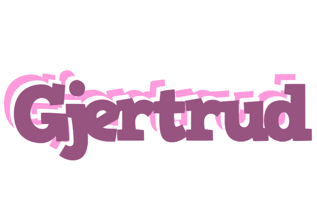 Gjertrud relaxing logo