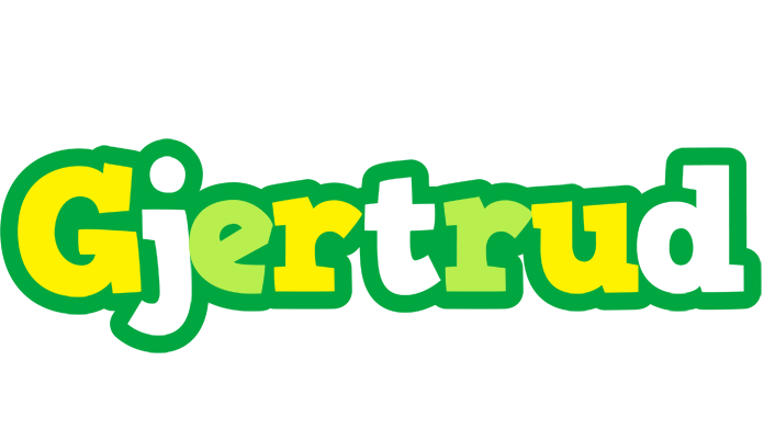 Gjertrud soccer logo