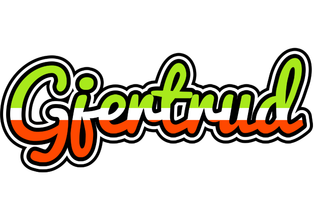 Gjertrud superfun logo