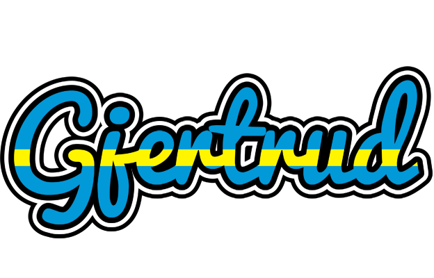 Gjertrud sweden logo
