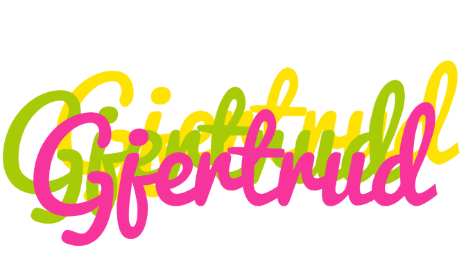 Gjertrud sweets logo