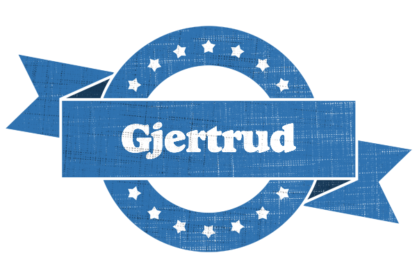 Gjertrud trust logo