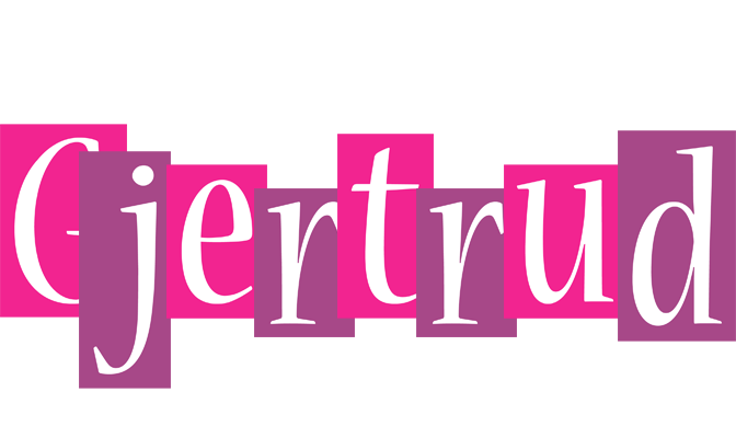 Gjertrud whine logo