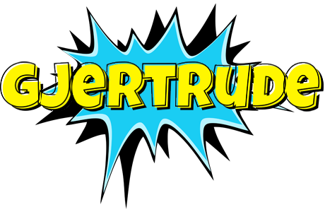 Gjertrude amazing logo