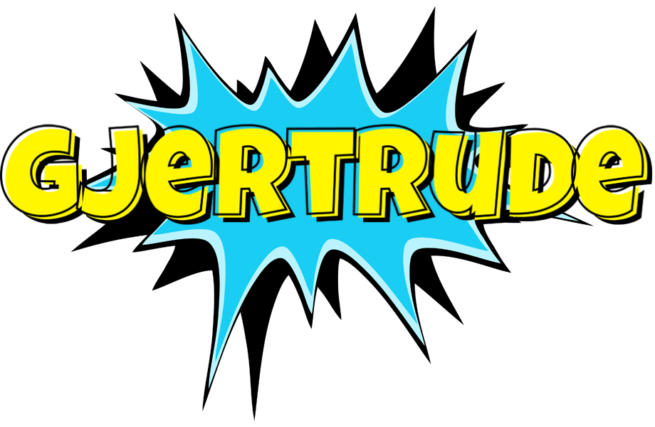 Gjertrude amazing logo