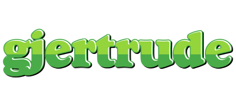 Gjertrude apple logo