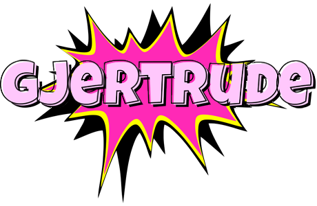 Gjertrude badabing logo
