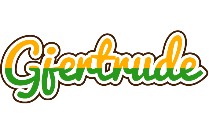 Gjertrude banana logo
