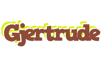 Gjertrude caffeebar logo
