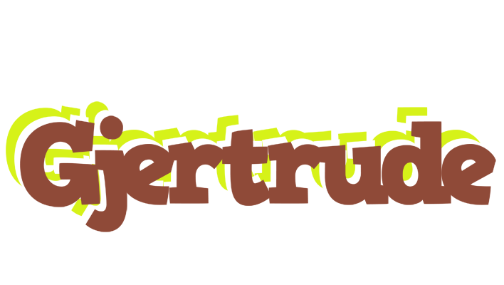 Gjertrude caffeebar logo