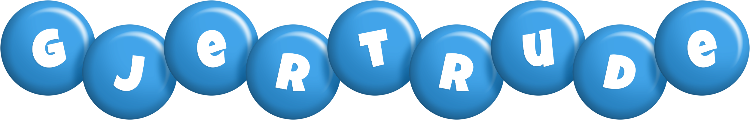Gjertrude candy-blue logo