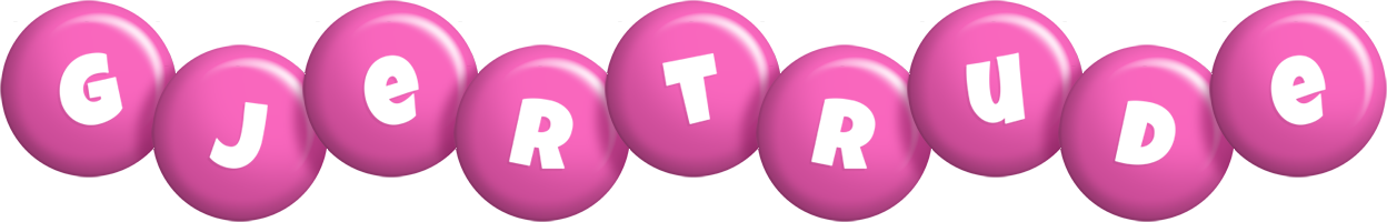 Gjertrude candy-pink logo