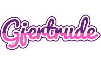 Gjertrude cheerful logo