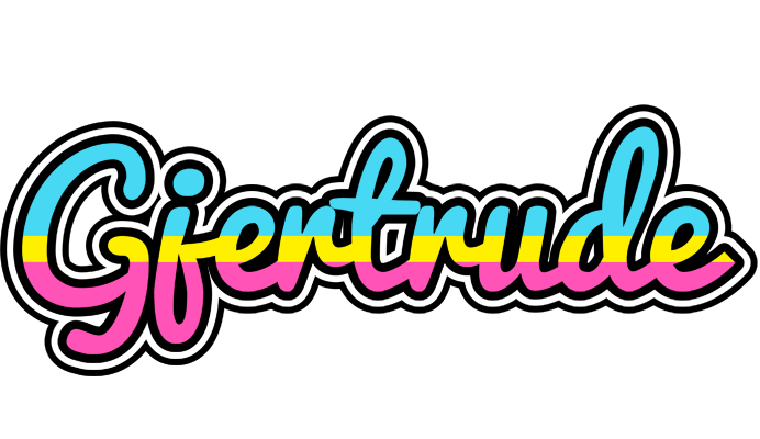 Gjertrude circus logo