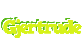 Gjertrude citrus logo
