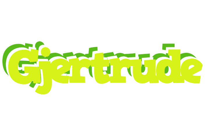 Gjertrude citrus logo
