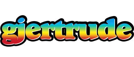 Gjertrude color logo