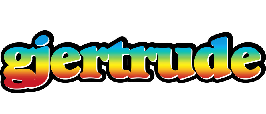 Gjertrude color logo
