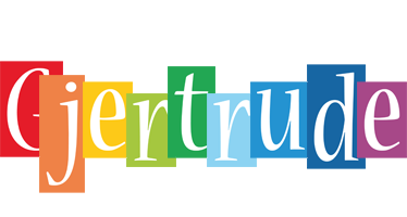 Gjertrude colors logo