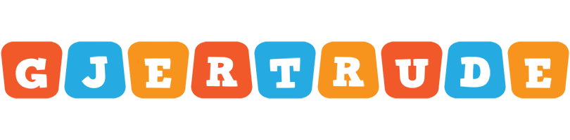 Gjertrude comics logo