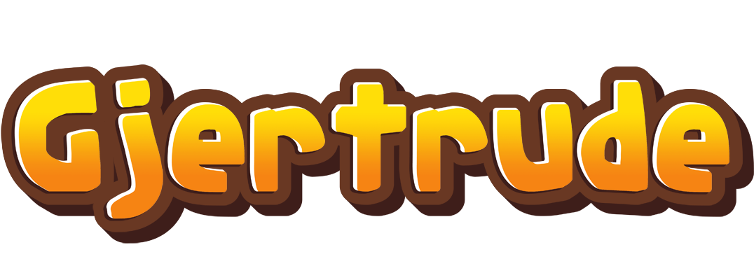 Gjertrude cookies logo