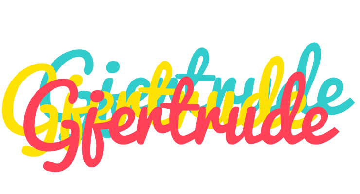 Gjertrude disco logo