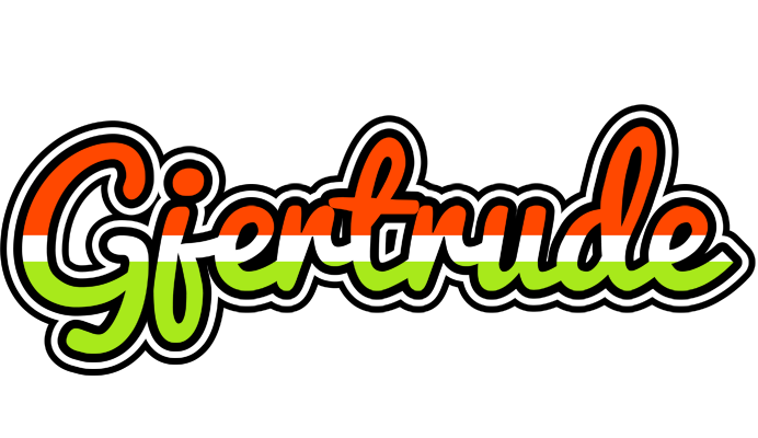 Gjertrude exotic logo