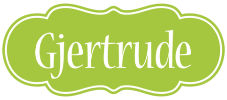 Gjertrude family logo