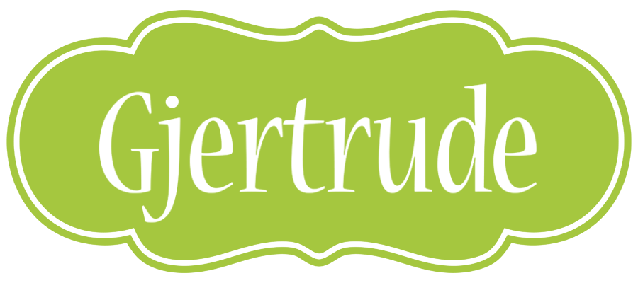 Gjertrude family logo