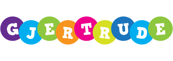 Gjertrude happy logo