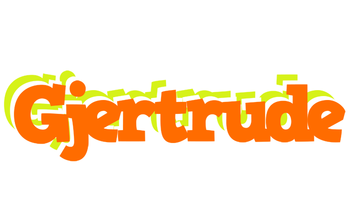 Gjertrude healthy logo