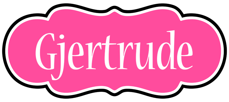 Gjertrude invitation logo