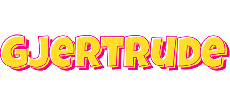 Gjertrude kaboom logo