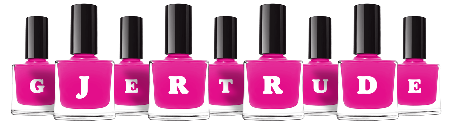 Gjertrude nails logo