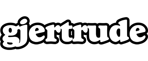 Gjertrude panda logo