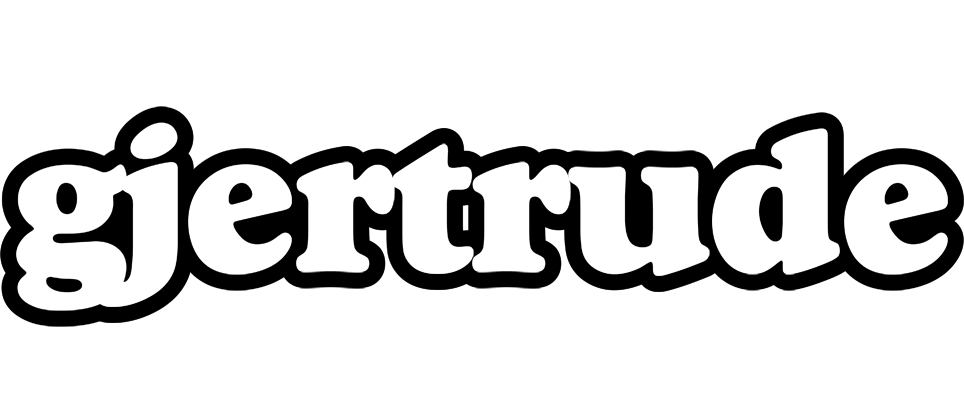 Gjertrude panda logo