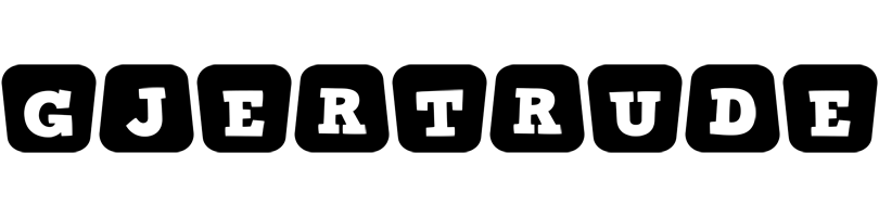 Gjertrude racing logo