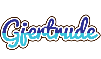 Gjertrude raining logo