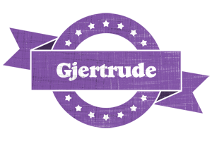 Gjertrude royal logo