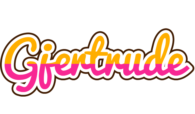 Gjertrude smoothie logo