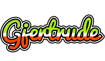 Gjertrude superfun logo